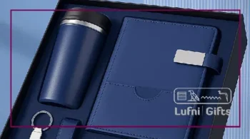 Premium VIP gift set with notebook and pen — executive corporate gift Egypt